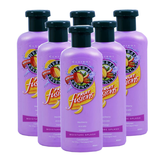 6x Herbal Essences Fruit Fusions Moisture Splash Conditioner 200ml