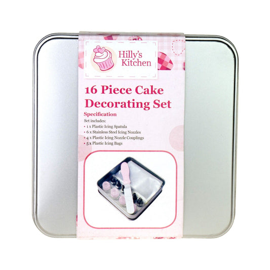 Hilly’s Kitchen 16 Piece Cake Decorating Set